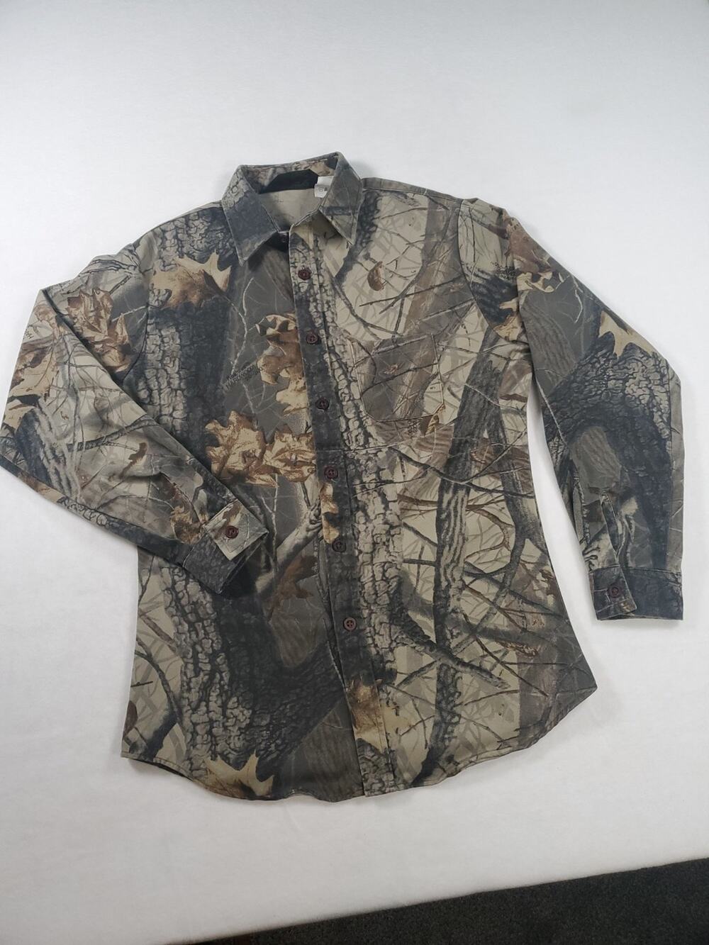 Liberty Camouflage Long Sleeve Button Up Shirt Men's Outdoor Work